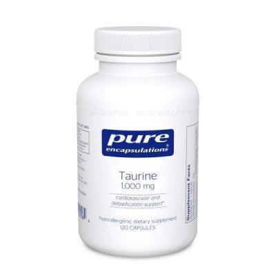 Таурін Pure Encapsulations 1000 мг 120 капсул (20286)