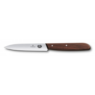 Кухонний ніж Victorinox Rosewood Paring овочевий 10 см Коричневий (5.0730)