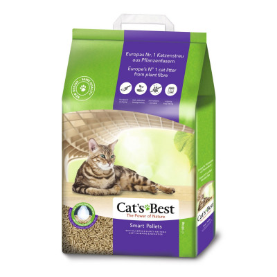 Наповнювач дерев'яний Cats Best Smart Pellets 20 літрів