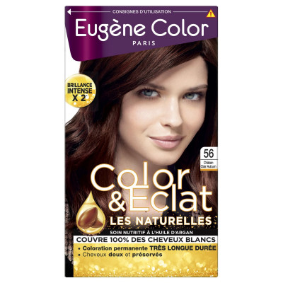 Стійка Тон фарба в Тон Eugene Color 56 115 мл Світлий Шатен/Каштановий (000010755)