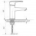 Змішувач для умивальника ZERIX PUD1 046 білий (ZX2796)