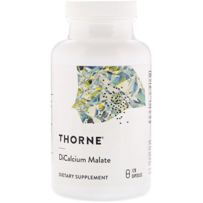 Дикальцій Малат Thorne Research Dicalcium Malate 120 капсул (THR00650)