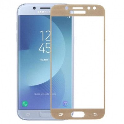 Захисне скло Walker Full Glue для Samsung Galaxy J3 J330 2017 Gold (hub_tegh58784)