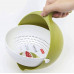 Миска-друшляк для ягід MESH STRAINER 2в1 Green (300672GR)