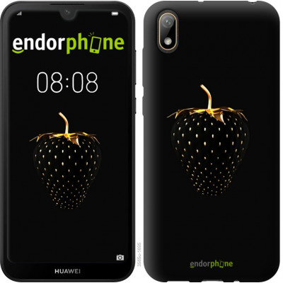 Силіконовий чохол Endorphone на Huawei Y5 2019 Чорна полуниця (3585u-1695-26985)