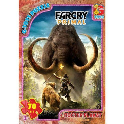 Пазли G-Toys Far Cry: мамонт, 70 елементів FCP03