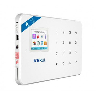 Сигналізація Wi-Fi Kerui W18 для 3-кімнатної квартири blank strong (JFJFJDRJ8DT7H)