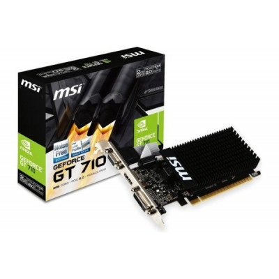 Відеокарта GF GT 710 2GB GDDR3 MSI (GT 710 2GD3H LP)