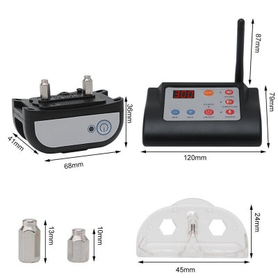 Бездротовий електронний паркан для собак + електронний нашийник для дресирування 3 собак Petguider 883-3 (100632)