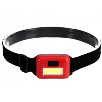 Ліхтарик налобний на батарейках Headlamp 10 W Cob