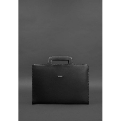 Жіноча шкіряна сумка для ноутбука та документів BlankNote 15 Black (BN-BAG-36-g)