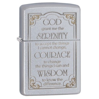 Запальничка Zippo SERENITY PRAYER (28458)