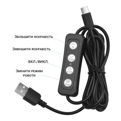 Світлодіодна USB десктоп - лампа Andoer SL-01