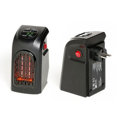 Портативний обігрівач Rovus Handy Heater 400W Black (258724)