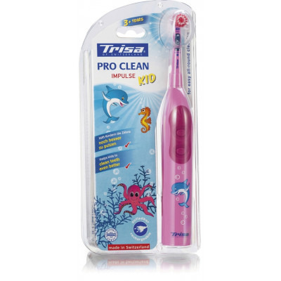 Електрична зубна щітка Trisa Pro Clean Impulse Kid 4689.1210 (4204)