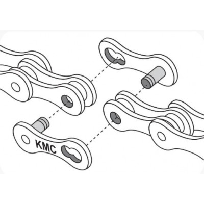 Замок для ланцюга LT-005 KMC Chain