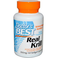 Олія криля Real Krill Doctor's Best 350 мг 60 капсул (214)