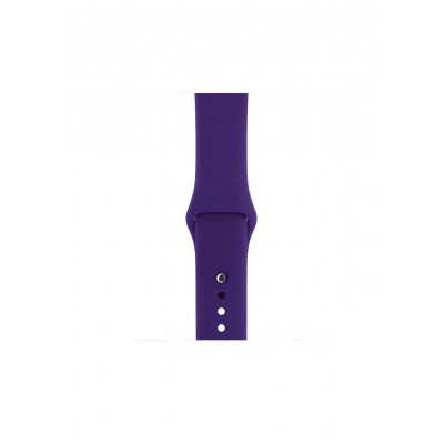 Ремінець Sport Band для Apple Watch 42/44mm силіконовий size(s) ARM Series 5 4 3 2 1 Ultra Violet