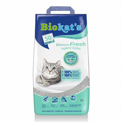 Наповнювач бентонітовий Biokats Bianco Fresh 10 л