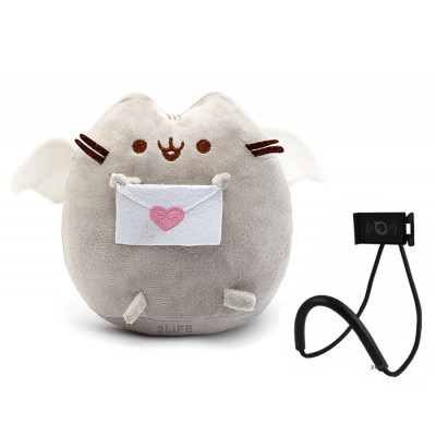 М'яка іграшка Pusheen cat з листом + подарунок (n-1042)