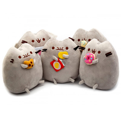 Комплект М'яких іграшок коти Pusheen cat із п'яти штук (vol-754)