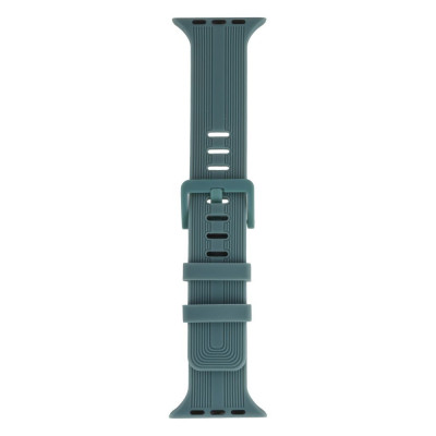 Ремінець ANCHOR Watch Band Silicone Shine Apple Watch 49 / Watch 45/ Watch 44 / Watch 42 mm Dark Green