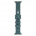 Ремінець ANCHOR Watch Band Silicone Shine Apple Watch 49 / Watch 45/ Watch 44 / Watch 42 mm Dark Green