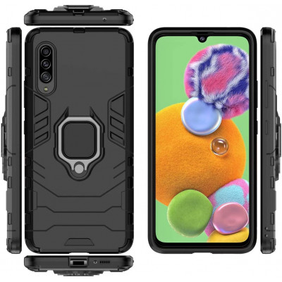 Чохол Ring Armor для Samsung Galaxy A90 5G Black (arbc6944)