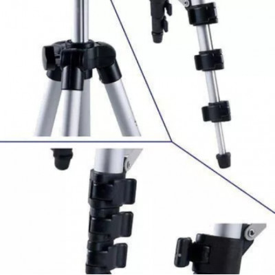 Штатив телескопічний для камери та телефону TRIPOD 3110 Чорний