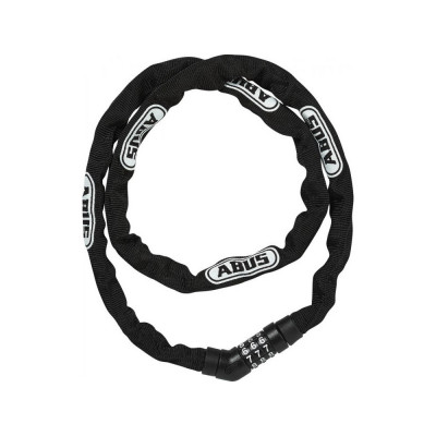 Велозамок ABUS 4804C/110 Steel-O-Chain Black (724824)