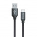 Кабель ColorWay USB-USB Type-C 2м Black (CW-CBUC008-BK)