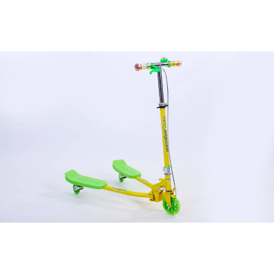 Самокат-трайк planeta-sport TRIKKE BUG 3-х кіл TR-4502 Жовтий