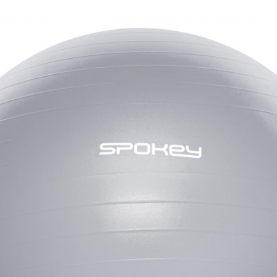 Професійний фітбол із насосом Spokey Fitball lll 75 см Сірий