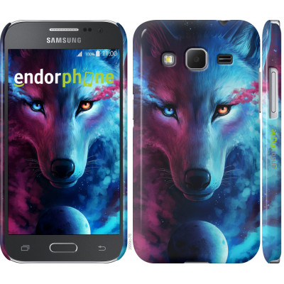 Пластиковий чохол Endorphone на Samsung Galaxy Core Prime VE G361H Арт-вовк (3999c-211-26985)