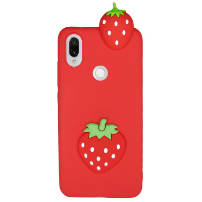 Чохол Cartoon 3D Case для Xiaomi Redmi 7 Полуничка (hub_NnPO45646)