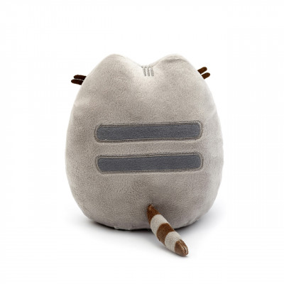 Набір М'яка іграшка Pusheen cat з Gray пончик і Дитячий силіконовий браслет від комарів (vol-1087)