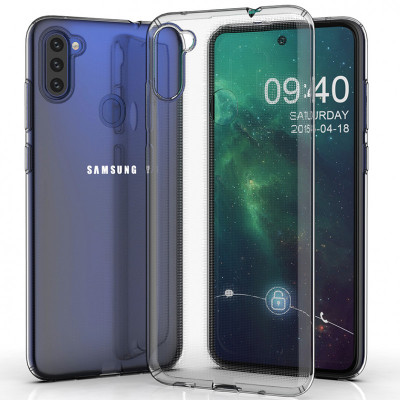 TPU чохол Epik Premium для Samsung Galaxy A11/M11 Transparent (897658)