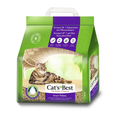 Наповнювач дерев'яний Cats Best Smart Pellets 10 літрів