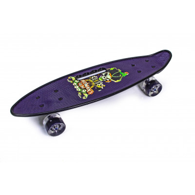 Пенніборд Penny Board Print Pirate з ручкою (1804264360)