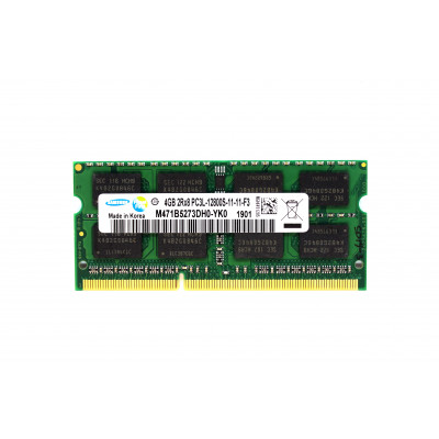 Оперативна пам'ять Samsung SODIMM DDR3L-1600 4GB PC3L-12800S (M471B5273DH0-YK0) (1,35V)