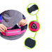 Сумка для бігу на пояс RunningBag з кишенею на пляшку Pink (HbP0506204)