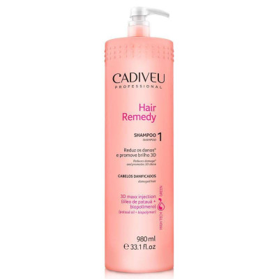 Шампунь для реконструкції волосся Cadiveu Hair Remedy Shampoo 980 мл (HR00003)