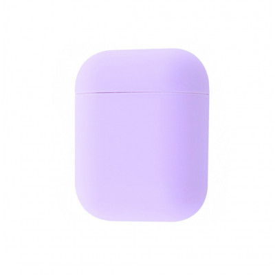 Силіконовий чохол для Airpods 1/2 ARM тонкий Violet (4355violet)