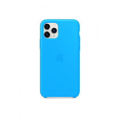 Чохол силіконовий soft-touch RCI Silicone Case для iPhone 11 Pro Max Ultra Blue