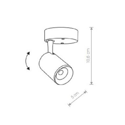 Бра Nowodvorski IRIS LED 7W (Now8994)