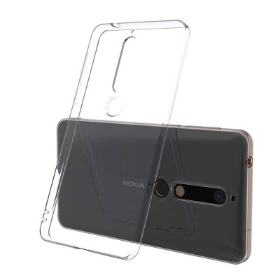 Чохол TPU Clean для Nokia 3.1 Plus Transparent (CC-41020)