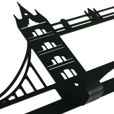 Вішалка настінна Glozis Tower Bridge H-069 50см х 16см (H-069)