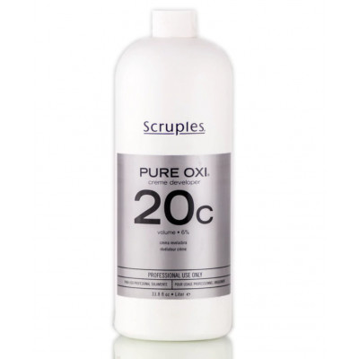 Окислювач Scruples 20 Vol PURE OXI 20 Volume Creme Developer 1 л (874)