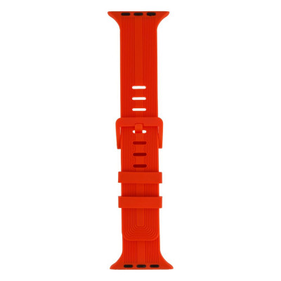 Ремінець ANCHOR Watch Band Silicone Shine Apple Watch 49 / Watch 45/ Watch 44 / Watch 42 mm Orange Red