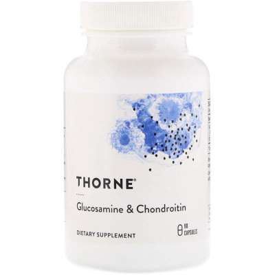 Глюкозамін хондроїтин Glucosamine & Chondroitin Thorne Research 90 кап. (11064)